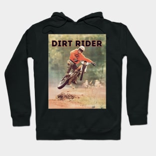 Vintage Motorcycle Dirt Rider Hoodie